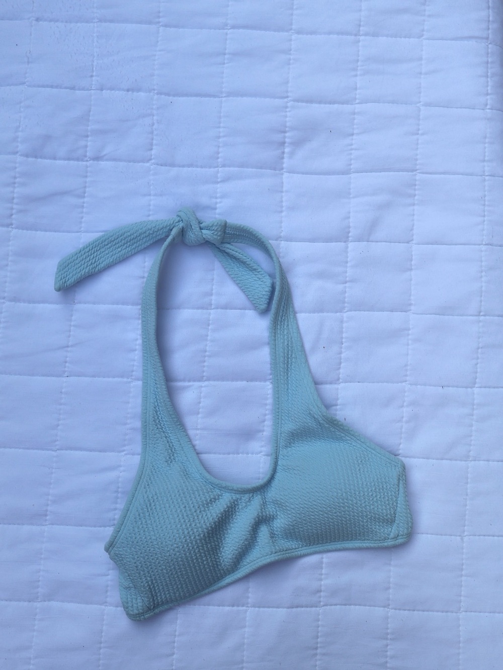 Wild Fable Neck Tie V Bikini Top